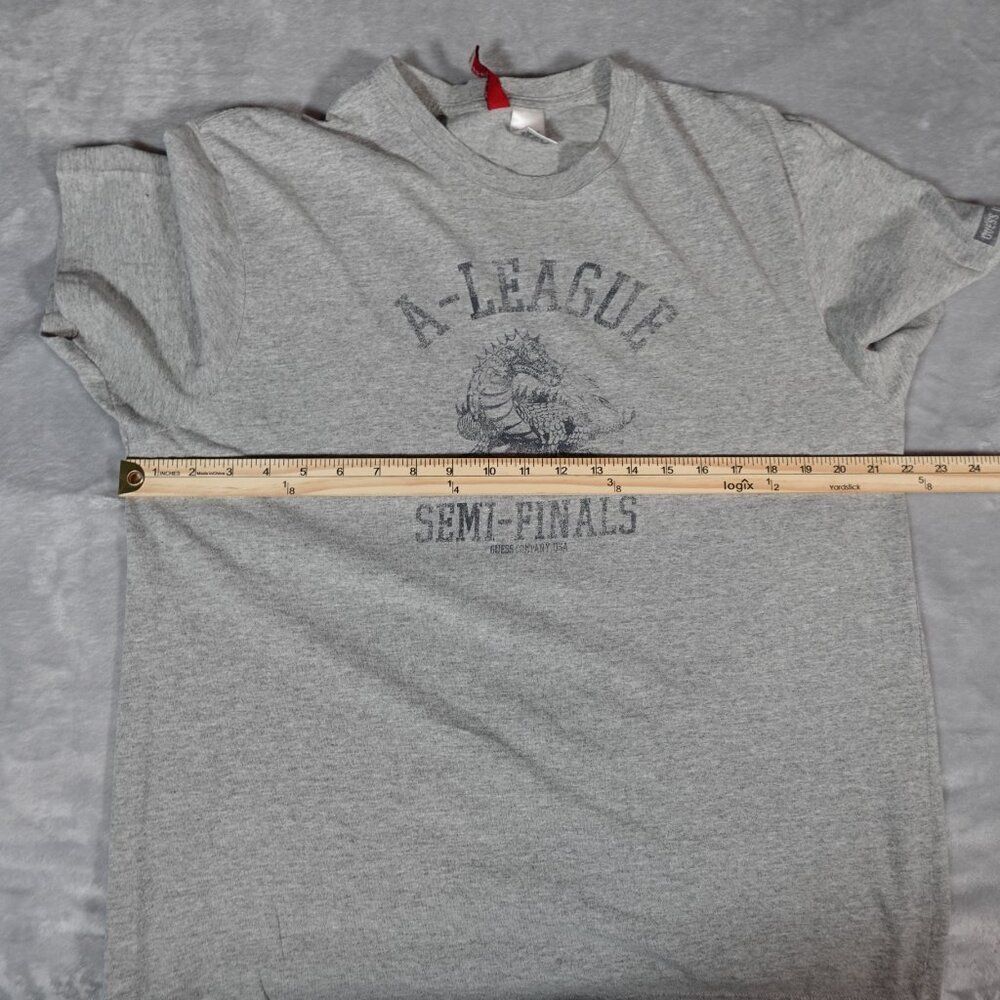 Vintage Guess Jeans Dragon T Shirt Mens XL (Fits L) Grunge Gray Y2K - Picture 8 of 9